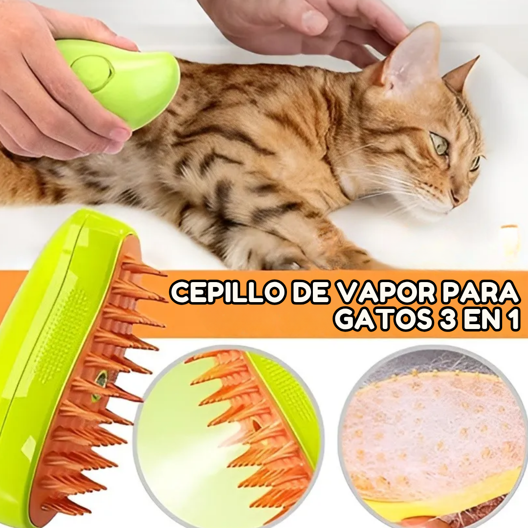 El Cepillo a vapor que elimina el pelo sin tirones y sin estrés 🧡