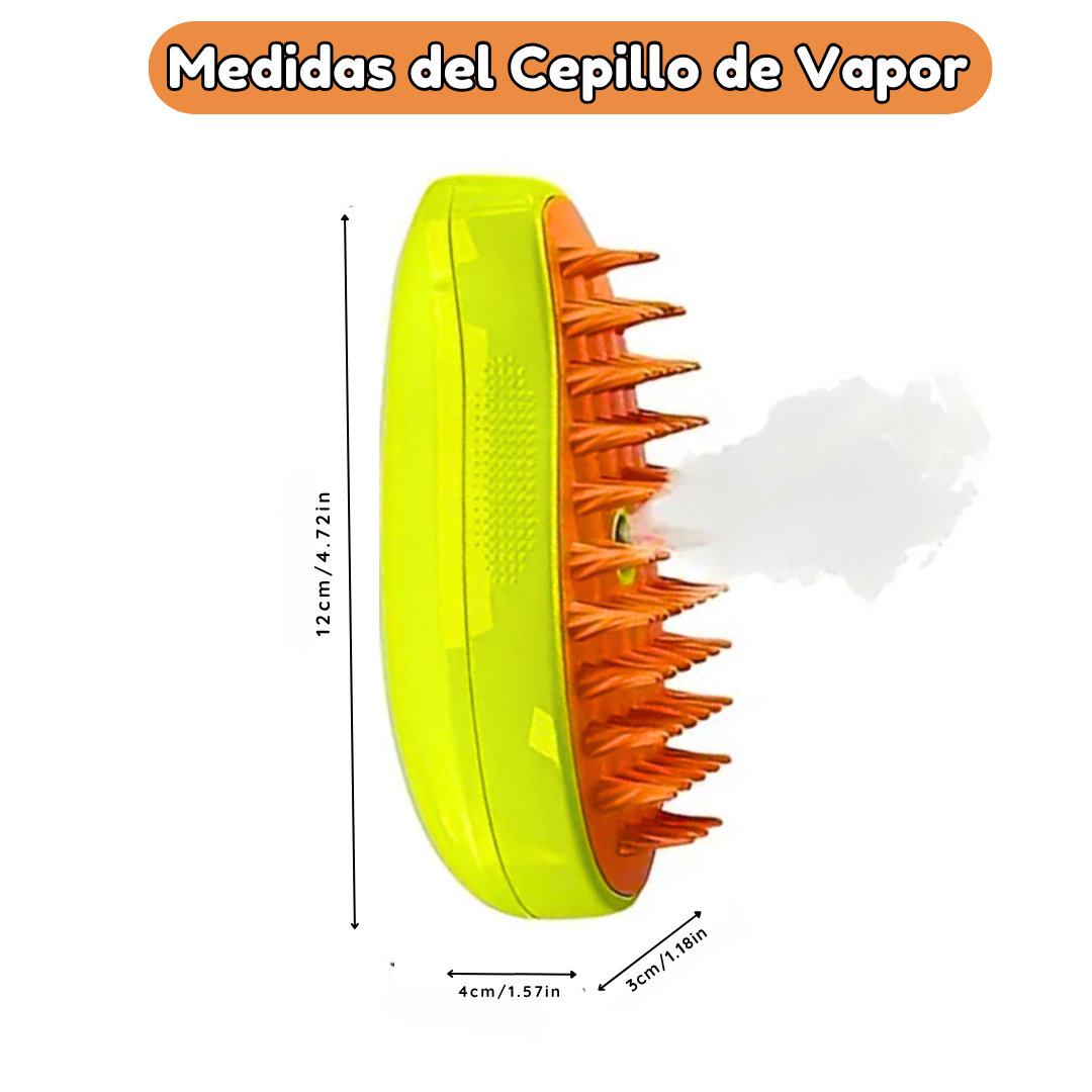 El Cepillo a vapor que elimina el pelo sin tirones y sin estrés 🧡